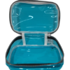 Estojo Jumbo PVC Cristal incolor Borda na Color Azul Fizz - Image 3