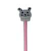 Caneta Animada Tinta Preta Gatinho Cor Cinza Marca UATT? - Image 2