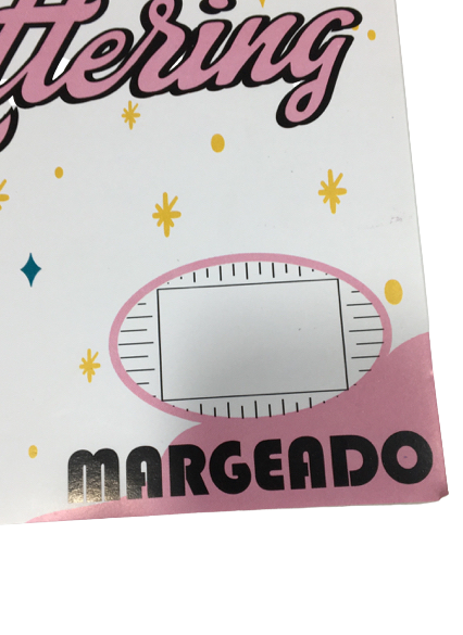 Bloco Lettering A4 180g Margeado 20 Fls Marca Merci Cadernos Papelaria Cultive 8310