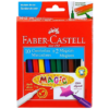 Canetinha Magic 10 unid + 2 marcadores mágicos Faber-Castell