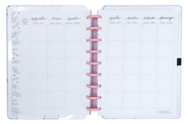 Planner discos Blue Garden By @sof.martinss Médio CI - Image 6