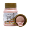 Tinta acrílica Metal Colors Acrilex 37ml Cor Rose Gold 499