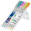 Caneta fineliner 0.3mm Triplus 334 Pastel 6 cores Staedtler
