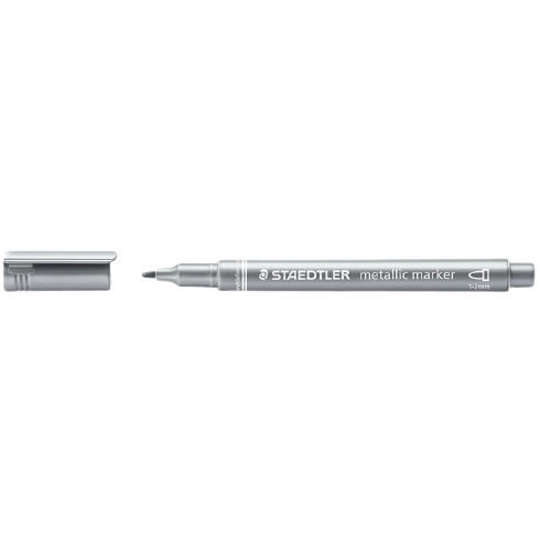 Canetas Pigment Liner nanquim e Marcador Metálico Staedtler - Image 3