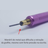 Lapiseira técnica Pentel Sharp P205 Verde Esmeralda 0,5MM - Image 3