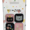 Mini Imãs Resinados Me encanta 4 unidades sortidas Gatos - Image 2