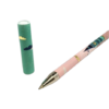 Caneta esferográfica tinta preta 1.0mm Love City Verde Molin - Image 2