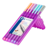 Caneta Fineliner 0.3mm Triplus 6 cores Tons Pastel Staedtler