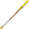 Caneta Gel Glitter 1.0mm Amarela Tilibra