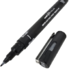 Caneta Nanquim Brush Uni Pin BR-200 Cor Preta Marca Uni-ball - Image 2