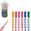 Caneta Hidrocor Baby ponta Super Resistente 12 cores Molin