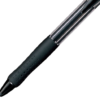 Caneta esferográfica retrátil Laknock 1.0mm Preta Uni-ball - Image 2