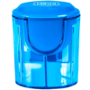 Apontador Duplo com depósito e tampa Tilibra Azul