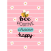 Caderno Pontado 13x18cm Me encanta 60pg 90g/m² Bee Positive