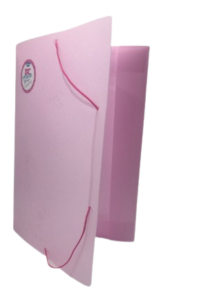 Pasta Aba com elástico Breeze Rosa Marca DAC - Image 2