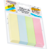 Bloco notas adesivas Marca páginas Pastel 19x76mm BRW 400Fls