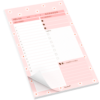 Bloco planner tarefas do Dia Fina Ideia Modelo Margaridas - Image 2