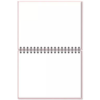 Caderno de criações Fina Ideia Folhas brancas 180g Capa Rosa - Image 2