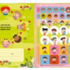 Livro atividades colorir + adesivos Maleta Emoções Tilibra - Image 2