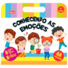 Livro atividades colorir + adesivos Maleta Emoções Tilibra