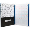 Caderno Universitário 1 Matéria 96 fls Foroni Fortnite azul - Image 3